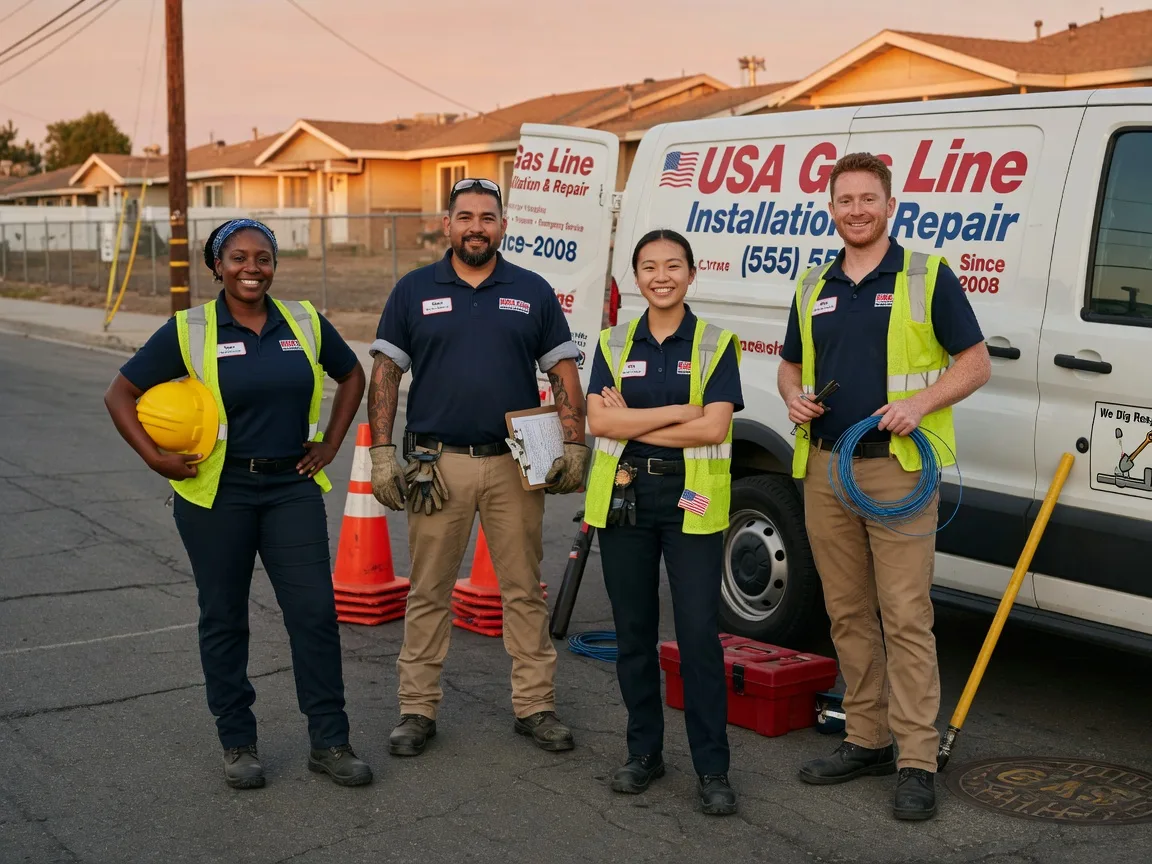 Gas Line Installation company in Moundridge, KS
